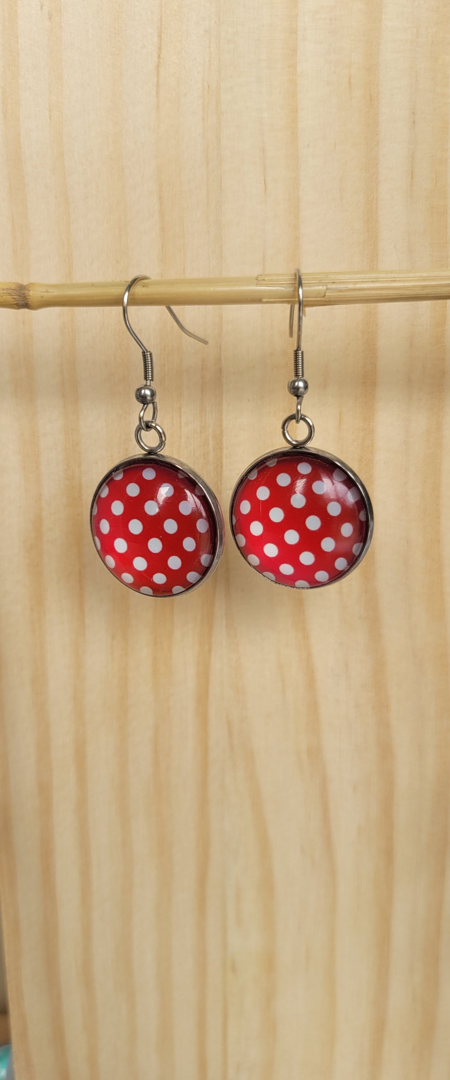 Boucles fantaisie acier | Vintage