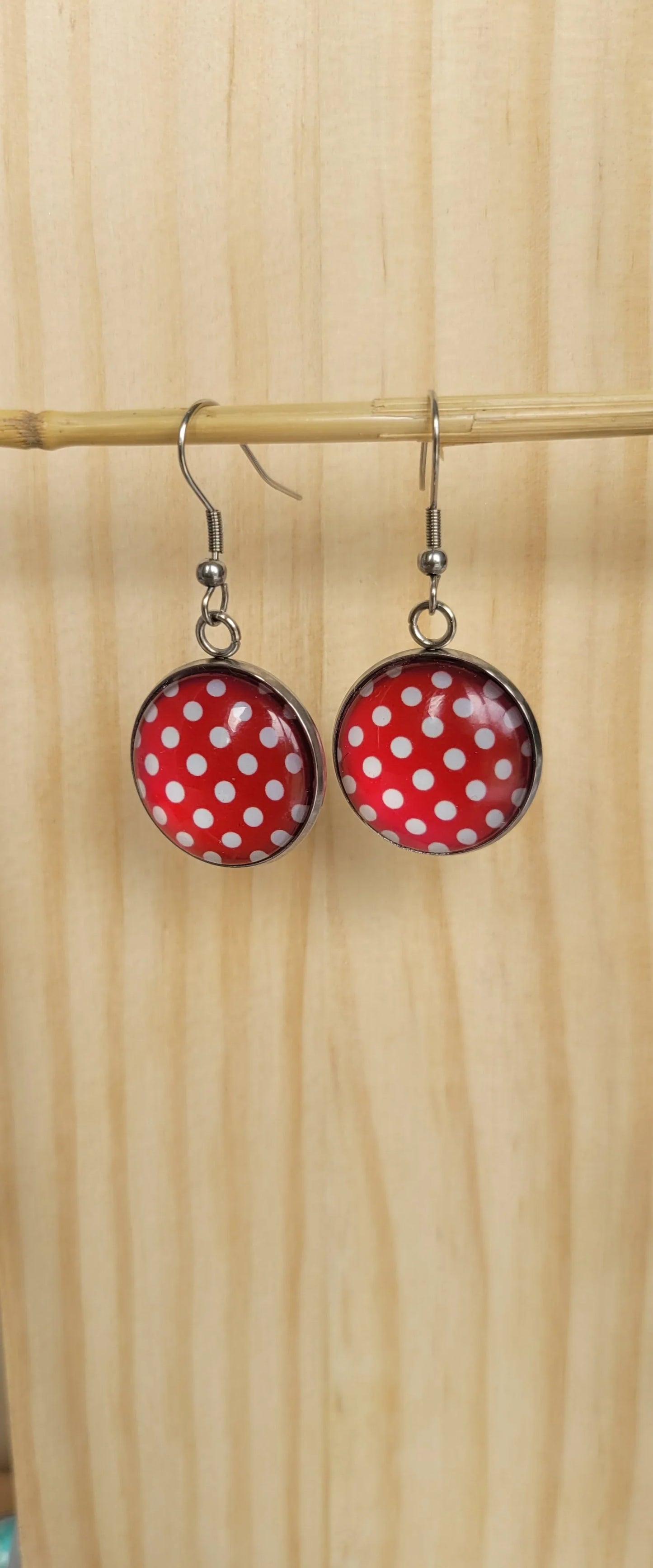 Boucles fantaisie acier | Vintage - L'Atelier de MyMy