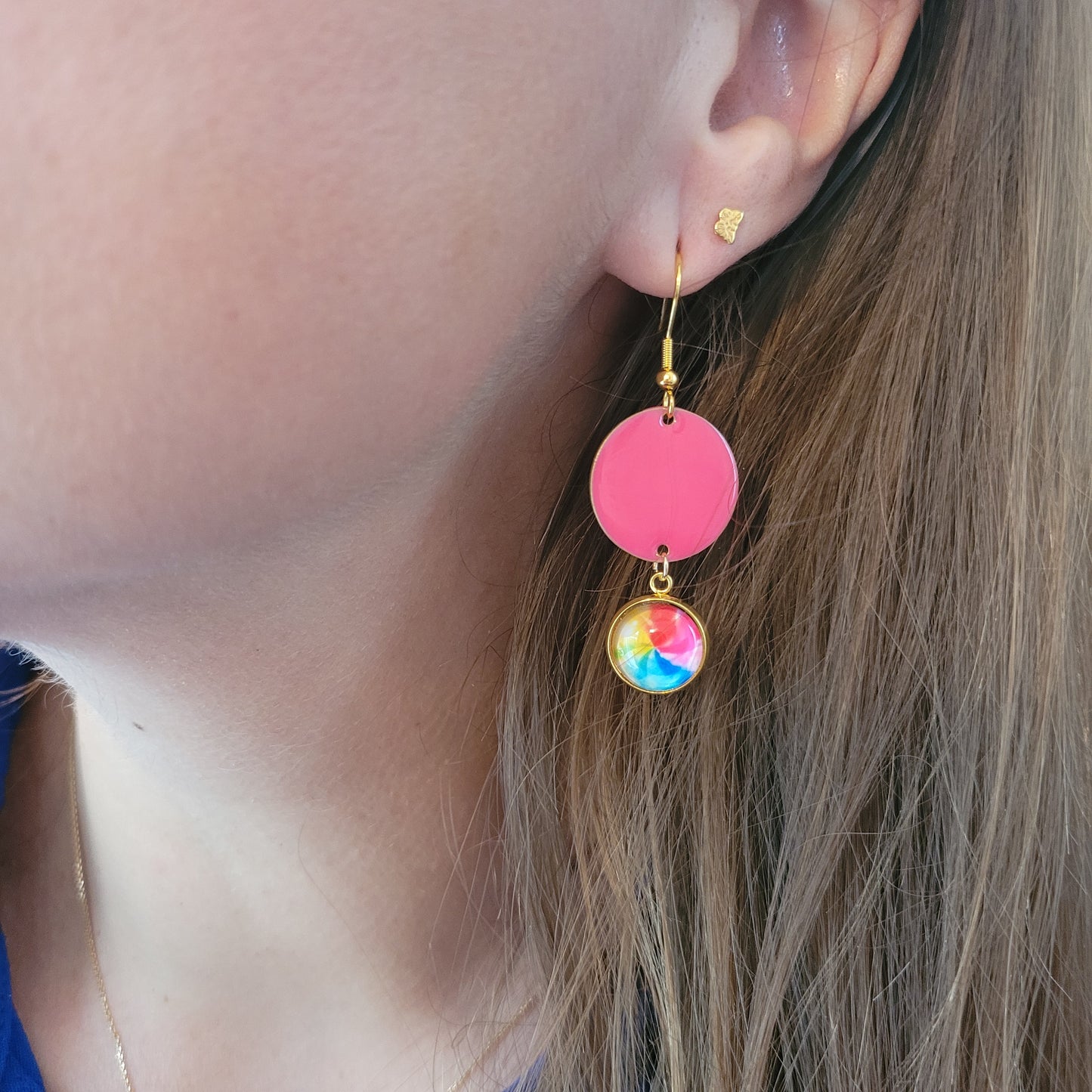 Boucles fantaisie acier | Disco