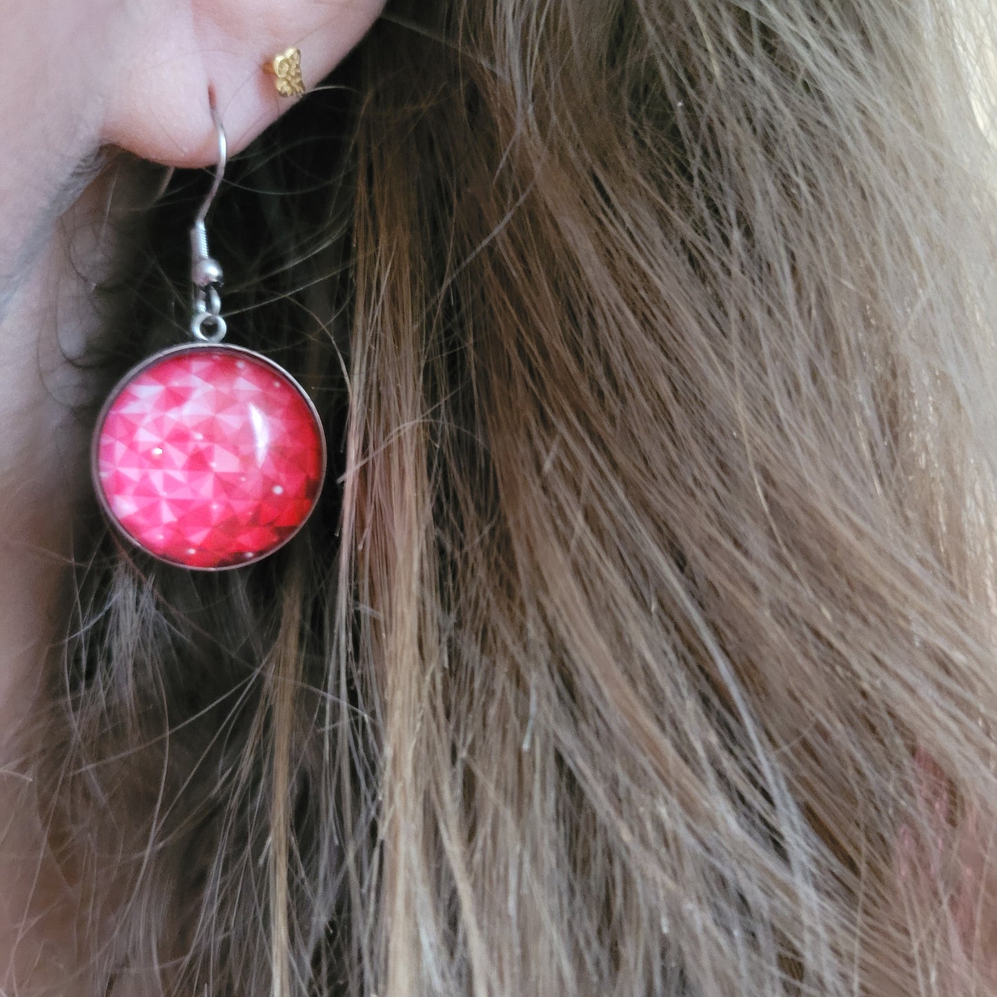 Boucles fantaisie acier | Graphique Rose