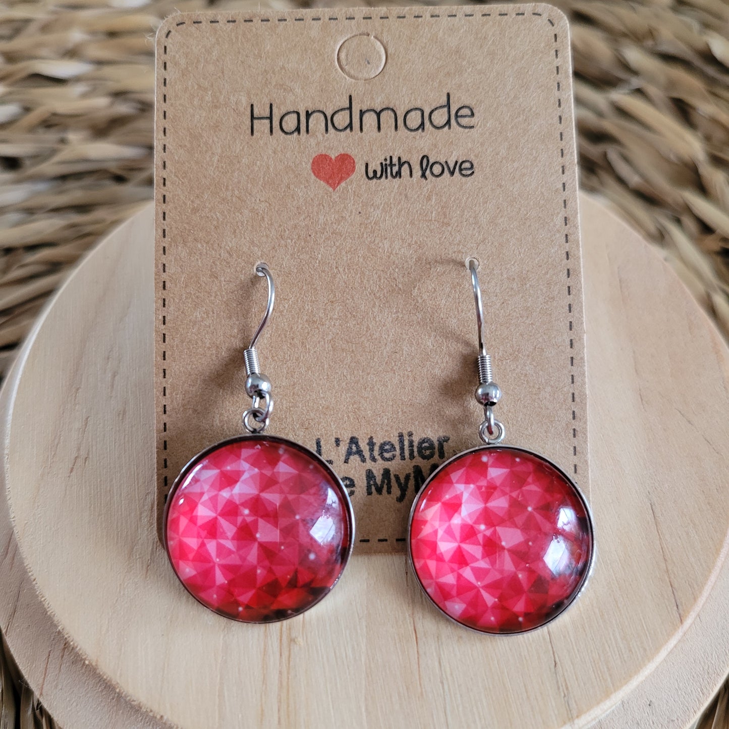 Boucles fantaisie acier | Graphique Rose