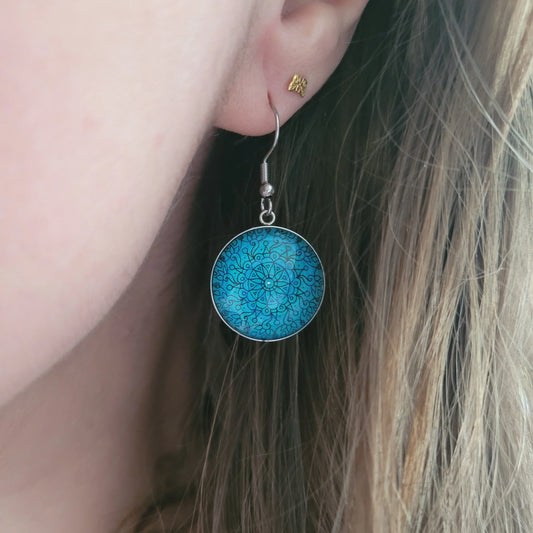 Boucles fantaisie acier | Rosaces - L'Atelier de MyMy