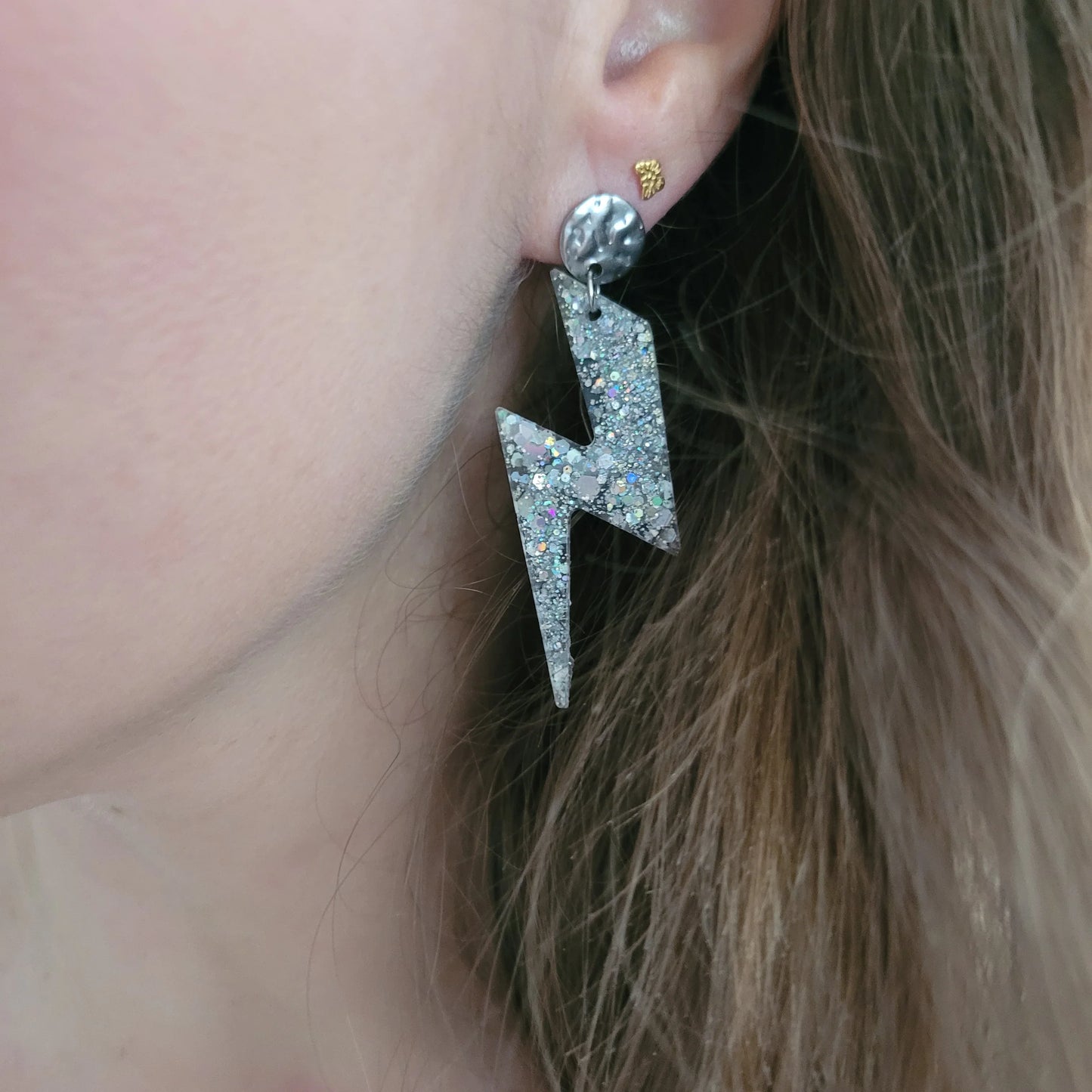 Boucles Coup de Foudre | Argent - L'Atelier de MyMy
