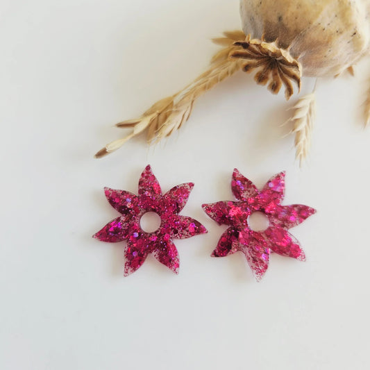 Boucles en résine | Soleil interchangeables sans attaches ~ Au choix ~