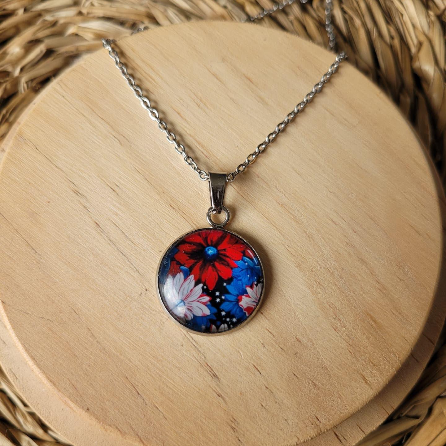 Sautoir | Fleurs d'Asie - L'Atelier de MyMy