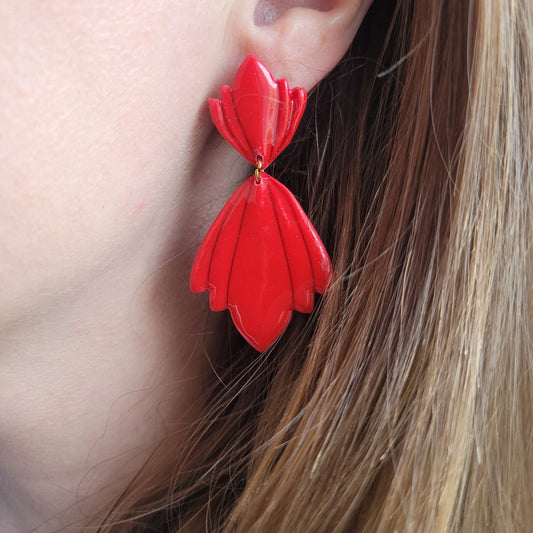 Boucles argile polymère | Volupta Rouge