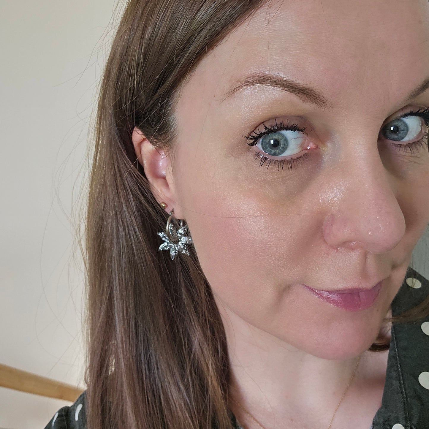 Boucles en résine | Soleil Argenté