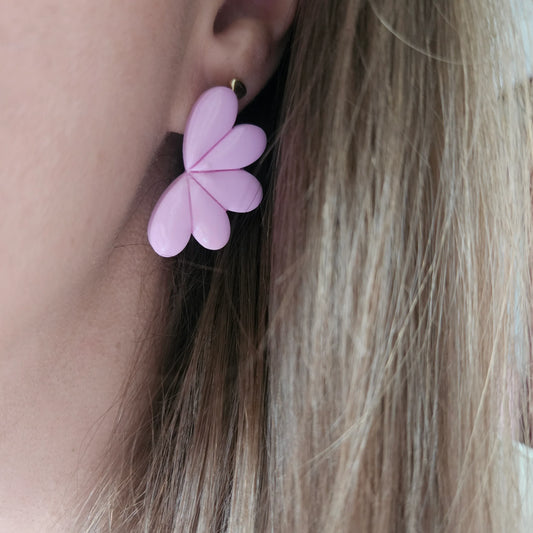 Boucles argile polymère | Céleste Rose