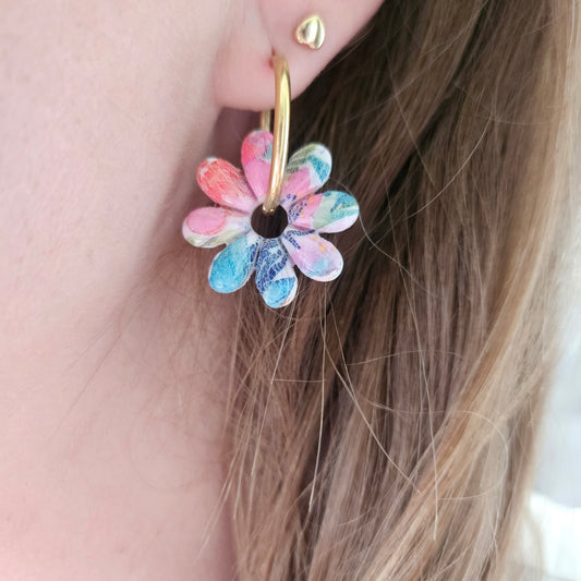 Boucles argile polymère | Lysia Fleur
