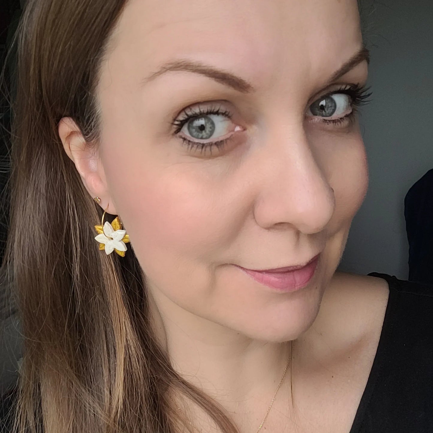 Boucles argile polymère | Étoiles