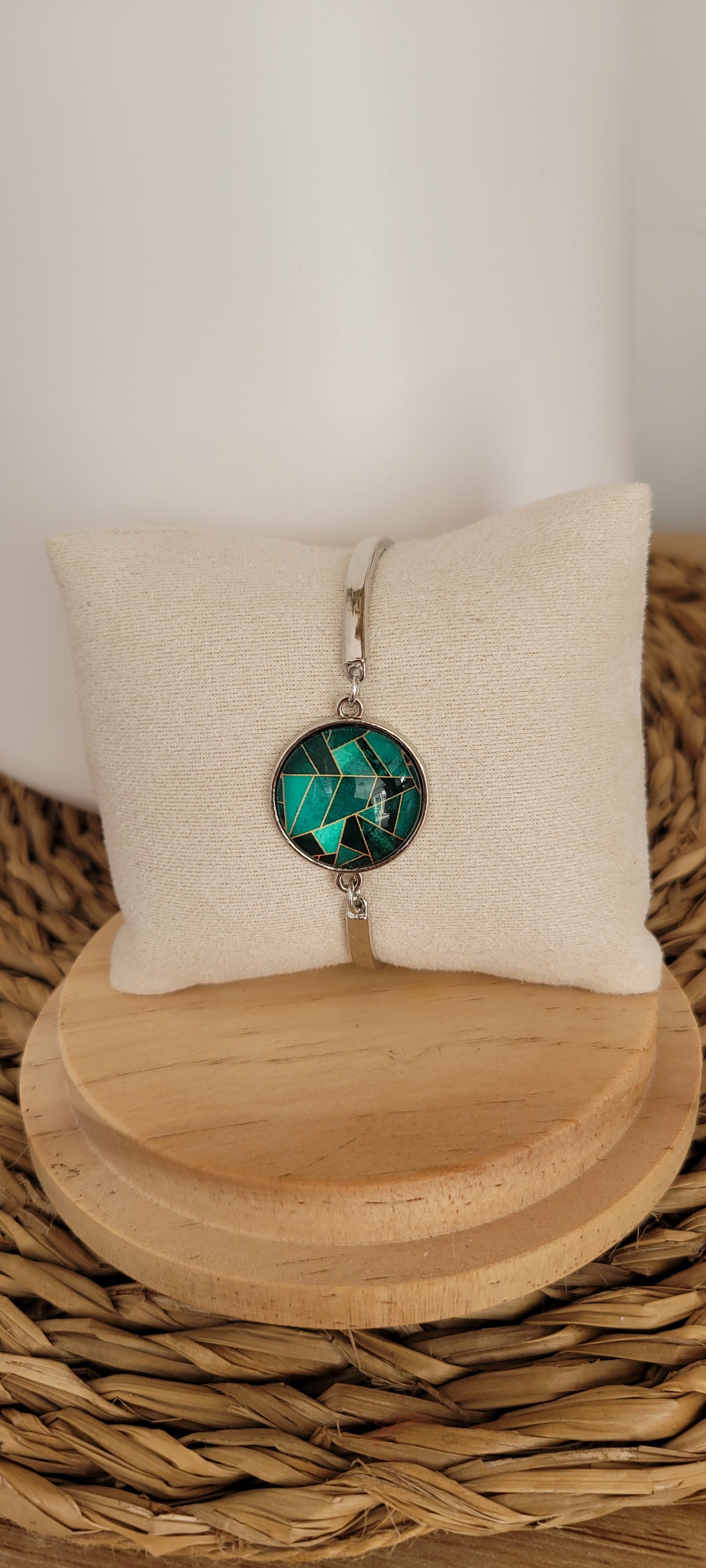 Bracelet fantaisie | Graphique Vert