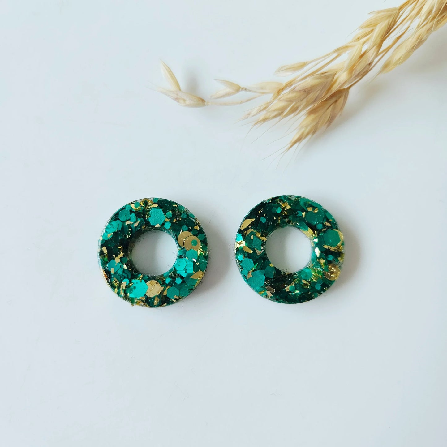 Boucles en résine | Donuts interchangeables sans attaches ~ Au choix ~