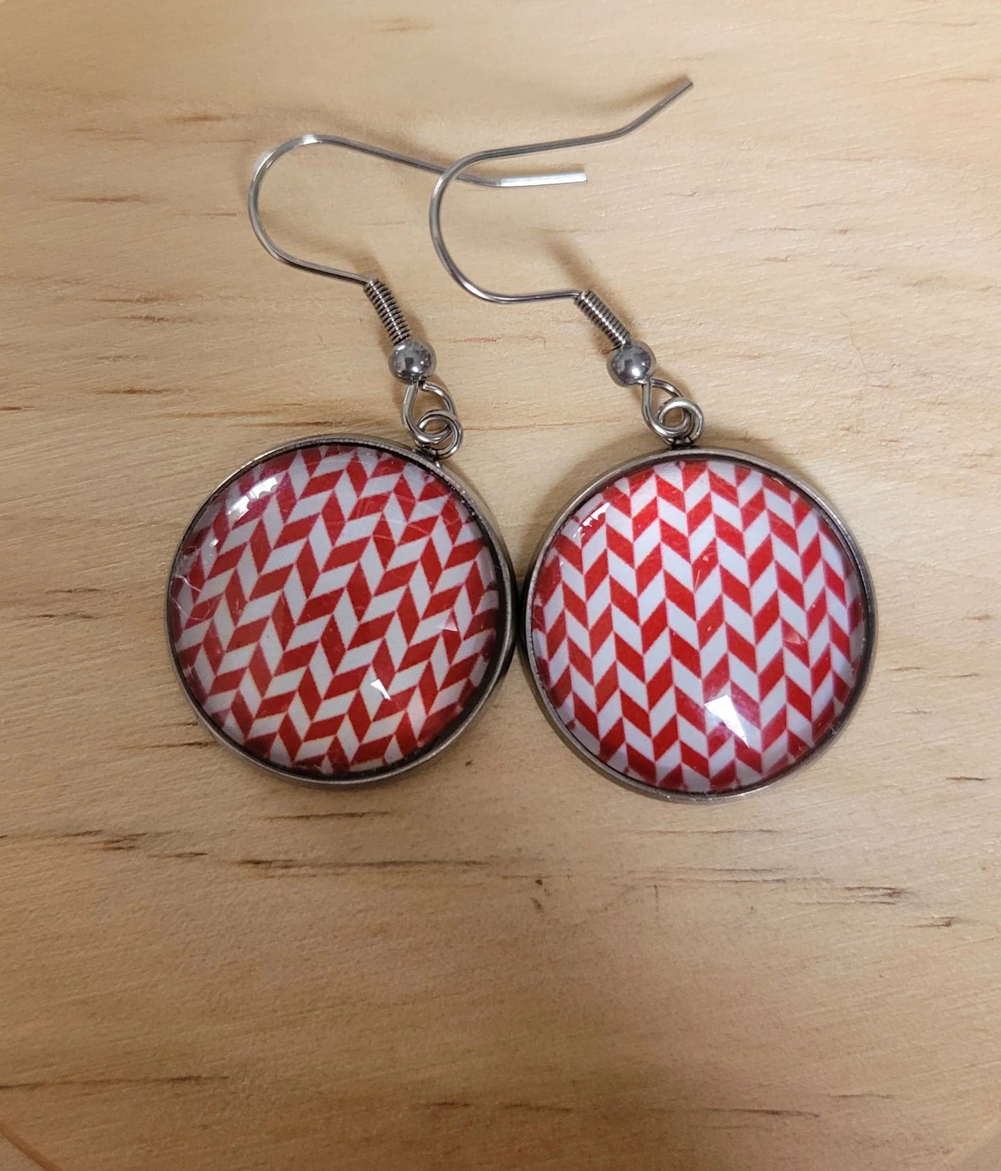 Boucles fantaisie acier | Géométrique - L'Atelier de MyMy