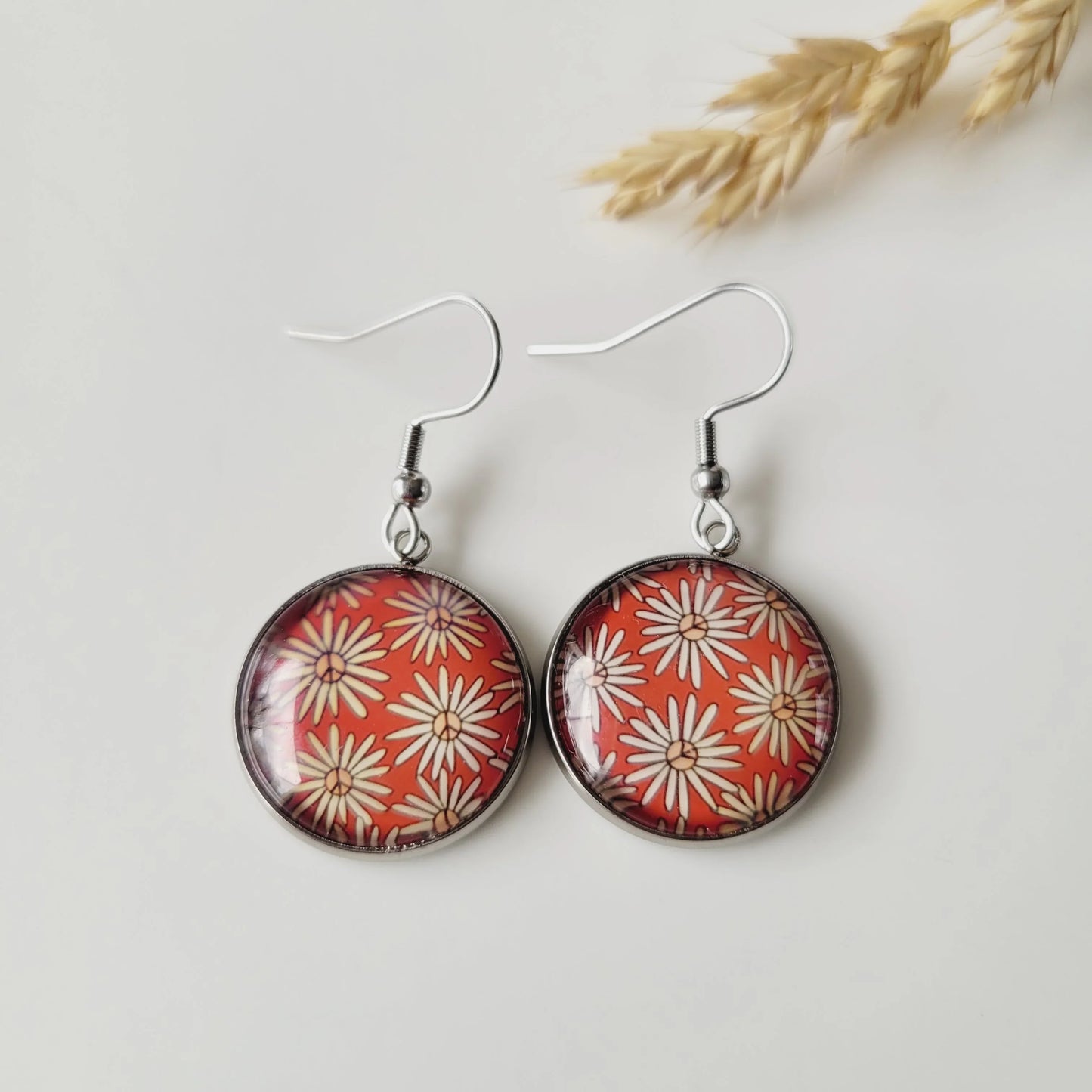 Boucles Fantaisie Acier | Automne - L'Atelier de MyMy