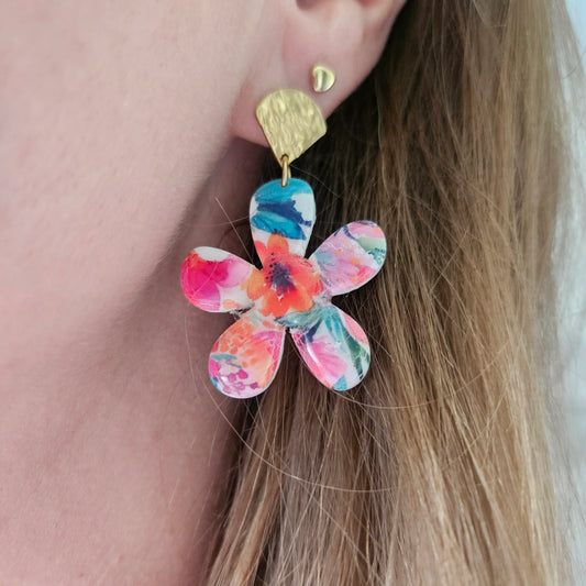 Boucles argile polymère | Lysia