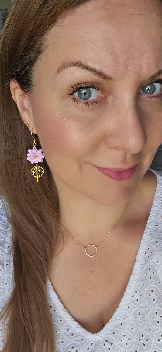 Boucles argile polymère | Roséa Rose
