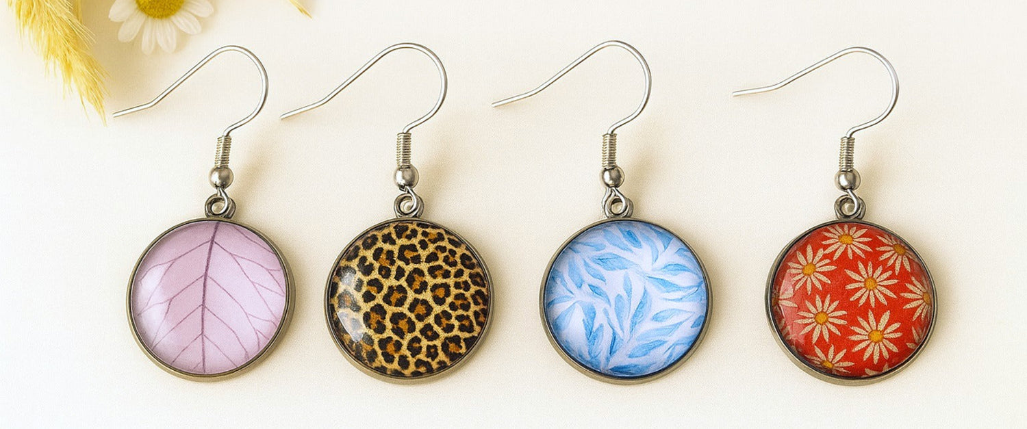 Boucles d'oreilles fantaisie