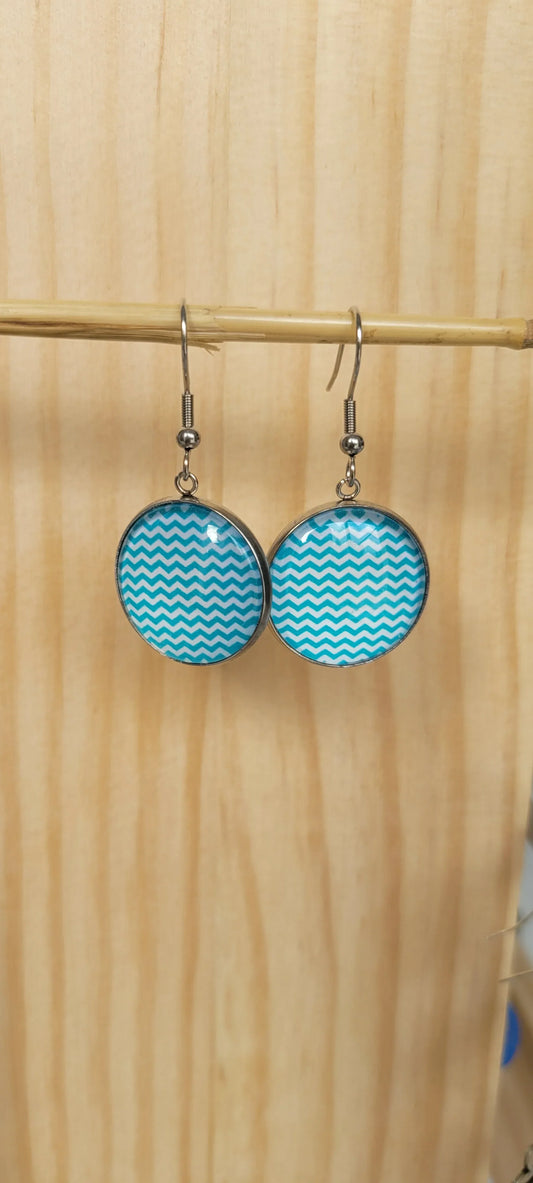 Boucles fantaisie acier | Vagues - L'Atelier de MyMy