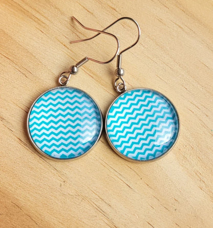 Boucles fantaisie acier | Vagues - L'Atelier de MyMy