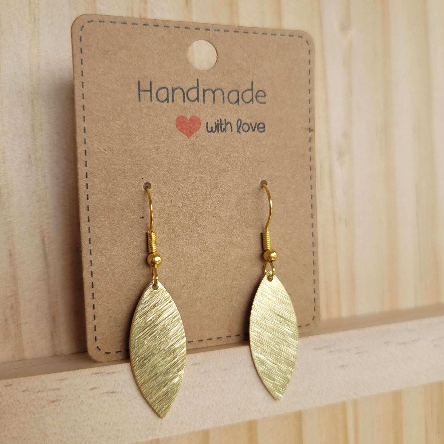 Boucles fantaisie acier | Feuilles d'or