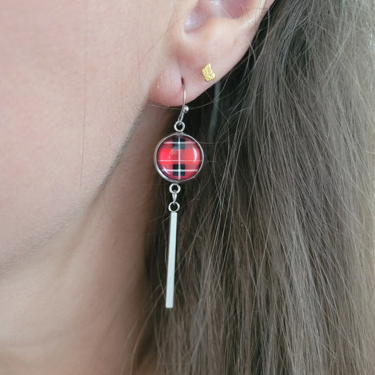 Boucles fantaisie acier | Graphiques Rouge Tige - L'Atelier de MyMy