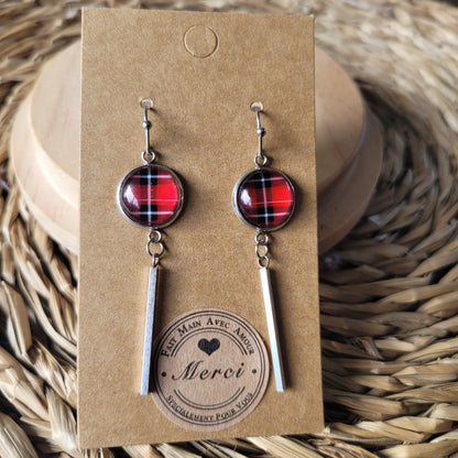 Boucles fantaisie acier | Graphiques Rouge Tige - L'Atelier de MyMy