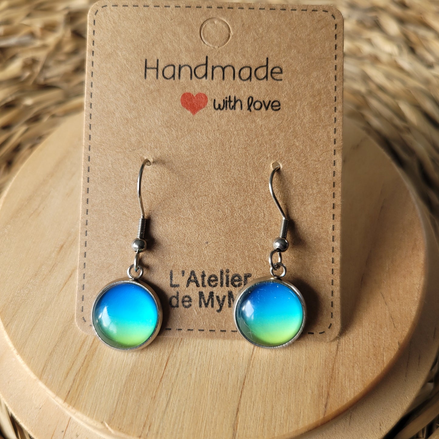 Boucles fantaisie acier | Disco