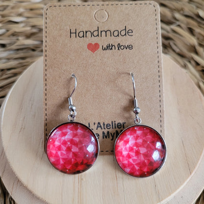 Boucles fantaisie acier | Graphique Rose - L'Atelier de MyMy