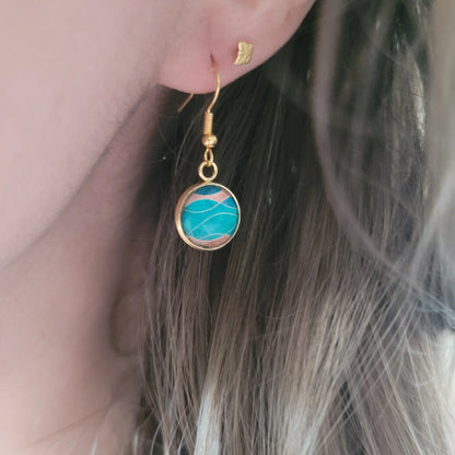 Boucles fantaisie acier | Vagues - L'Atelier de MyMy