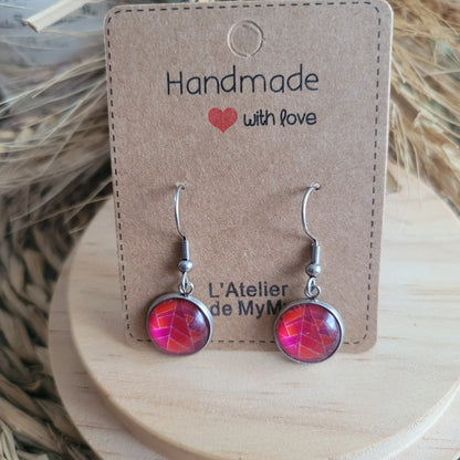Boucles fantaisie acier | Graphiques Rose-orange - L'Atelier de MyMy