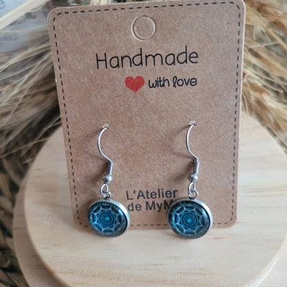Boucles fantaisie acier | Toiles - L'Atelier de MyMy