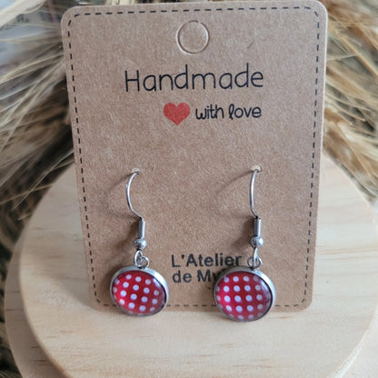 Boucles fantaisie acier | Vintage - L'Atelier de MyMy