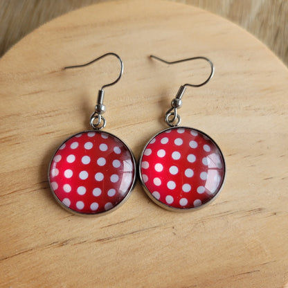 Boucles fantaisie acier | Vintage - L'Atelier de MyMy