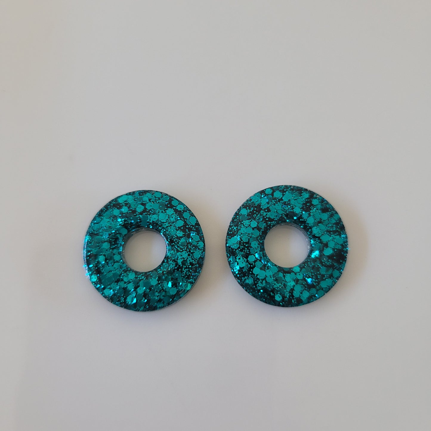 Boucles en résine  | Donuts interchangeables sans attaches  ~ Au choix ~