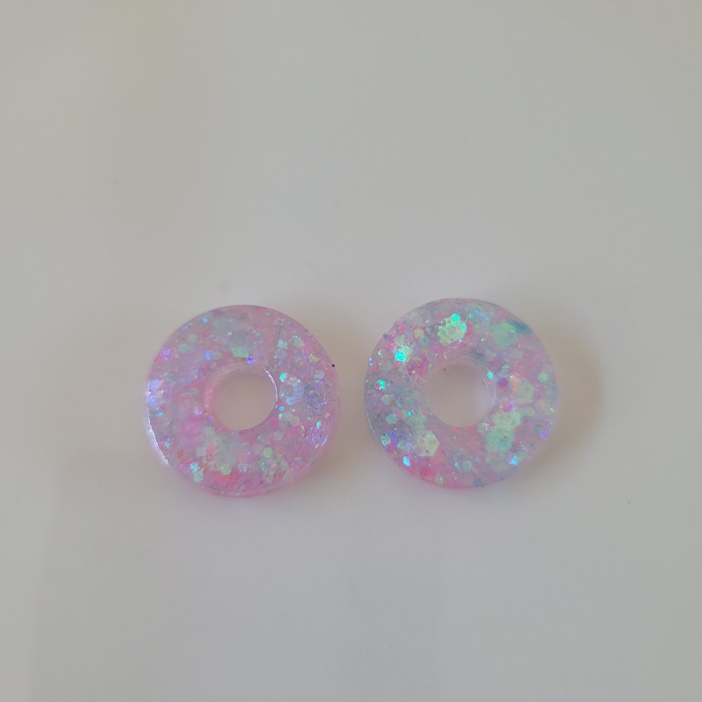 Boucles en résine  | Donuts interchangeables sans attaches  ~ Au choix ~