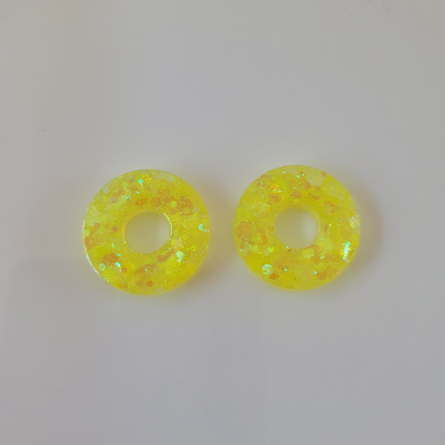 Boucles en résine  | Donuts interchangeables sans attaches  ~ Au choix ~