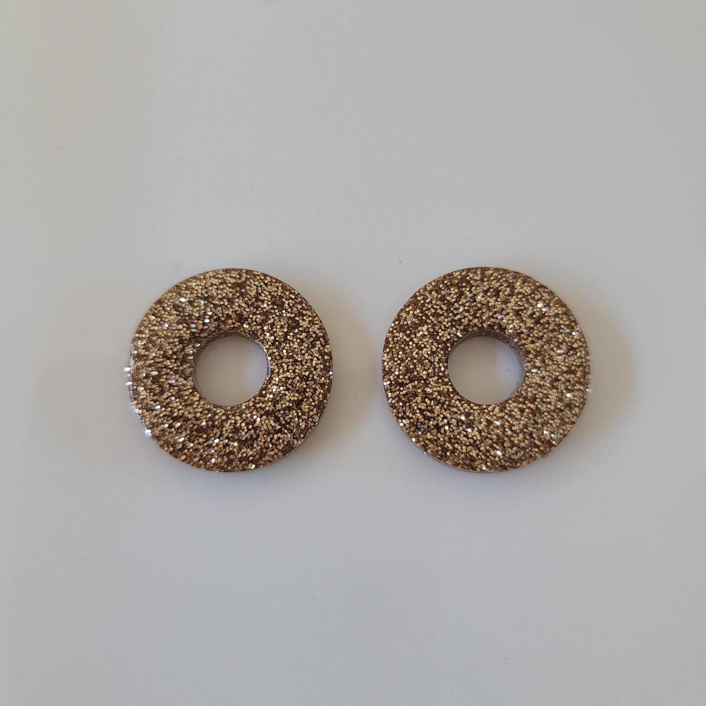 Boucles en résine  | Donuts interchangeables sans attaches  ~ Au choix ~