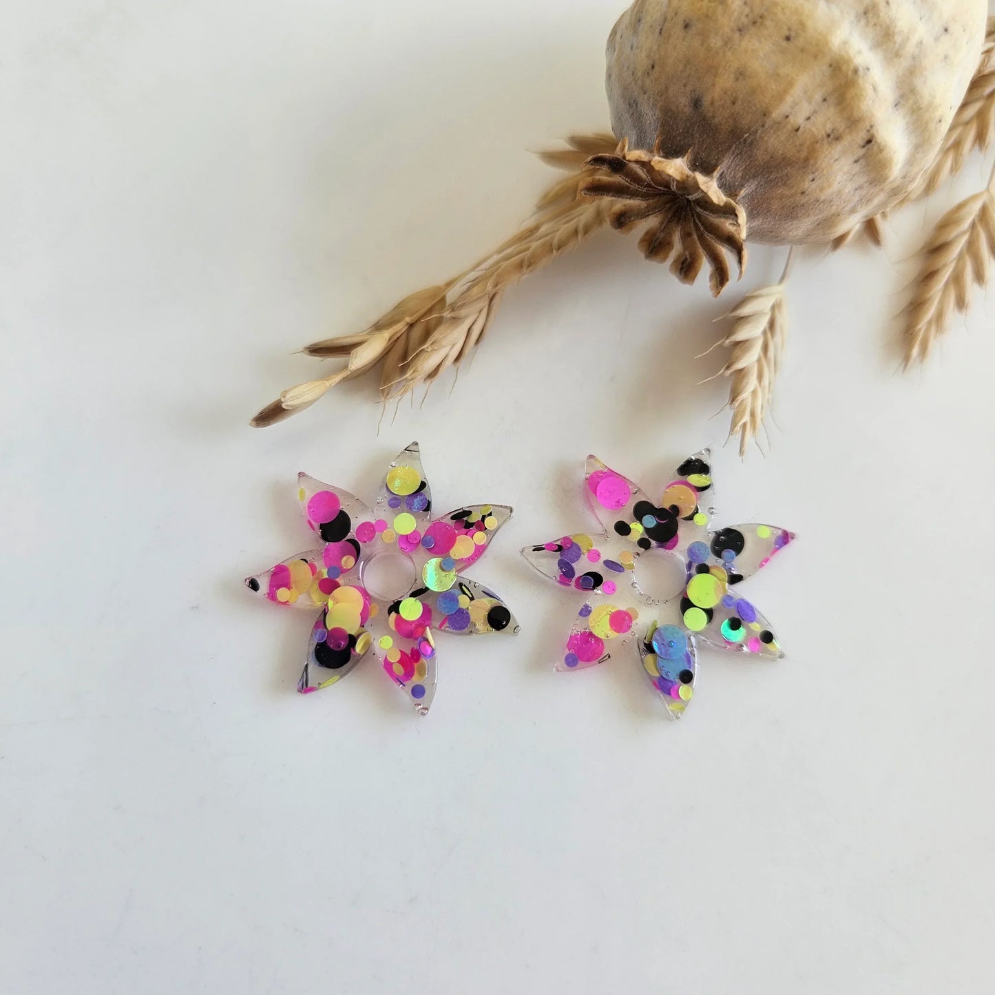 Resin Hoops | Interchangeable Suns without Fasteners ~ Your Choice ~