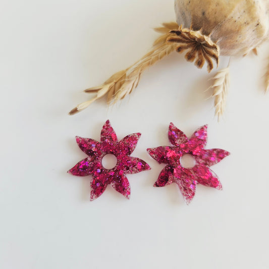 Boucles en résine | Soleil interchangeables sans attaches ~ Au choix ~