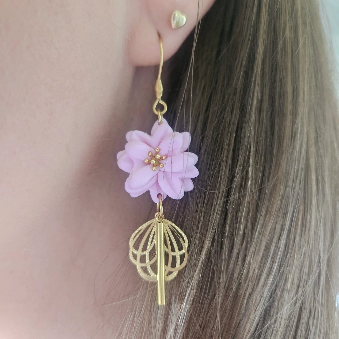 Polymer Clay Earrings | Roséa Rose