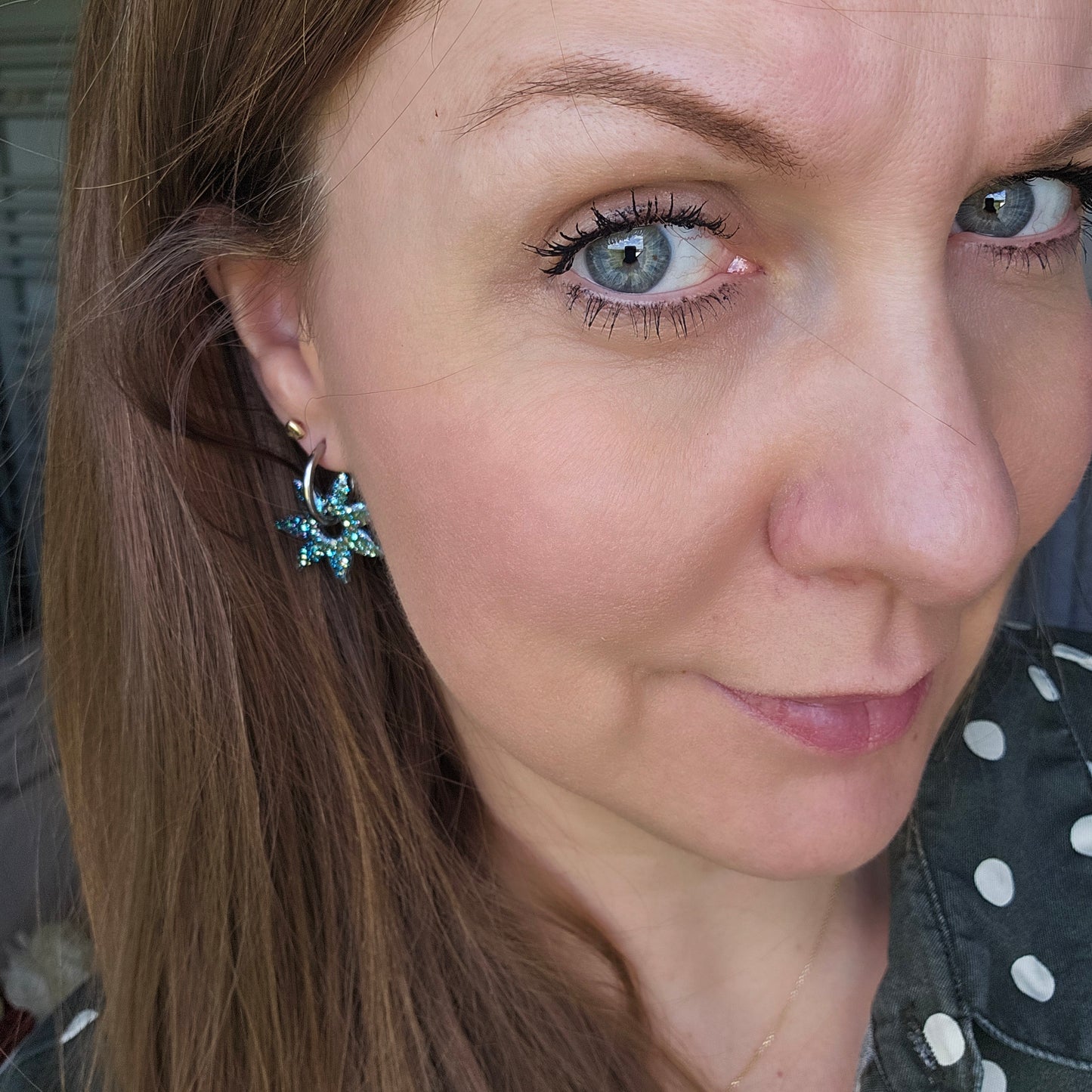 Boucles en résine | Soleil Turquoise