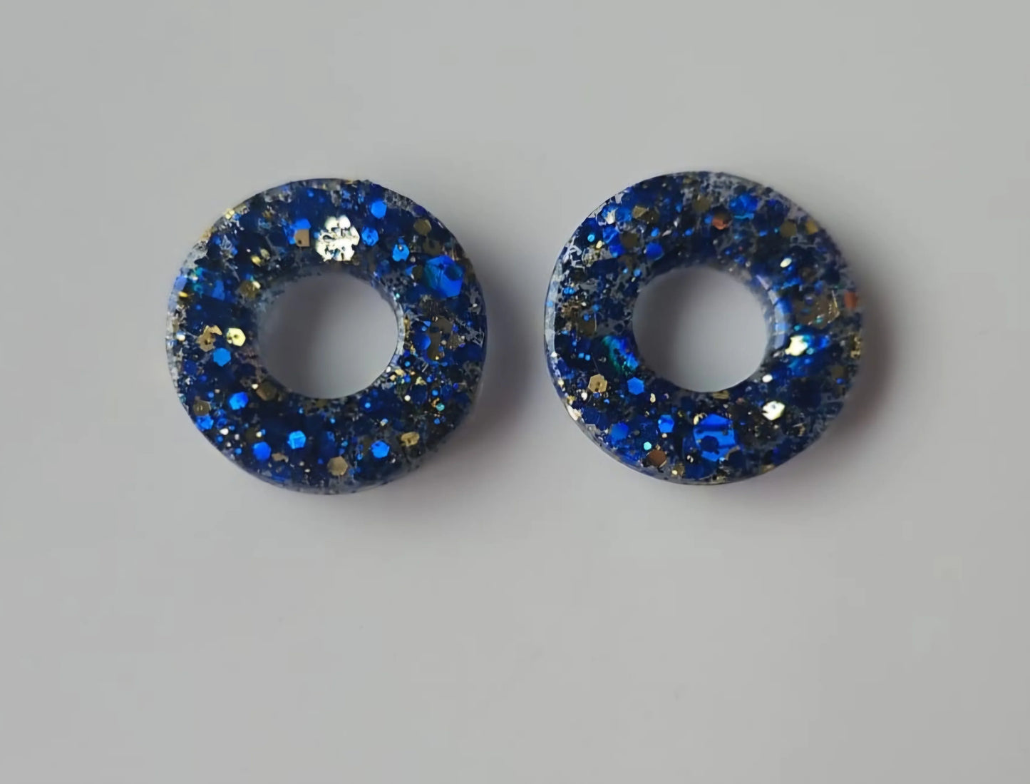 Boucles en résine  | Donuts interchangeables sans attaches  ~ Au choix ~