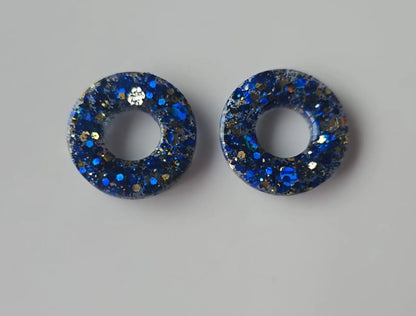 Boucles en résine  | Donuts interchangeables sans attaches  ~ Au choix ~