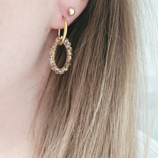 Boucles en résine | Lumina Or