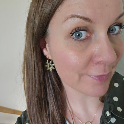 Boucles en résine | Soleil Or