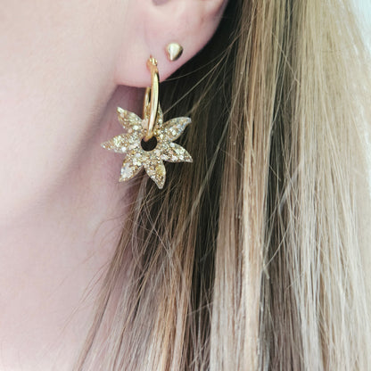 Boucles en résine | Soleil Or