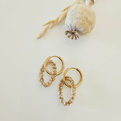 Boucles en résine | Lumina Or