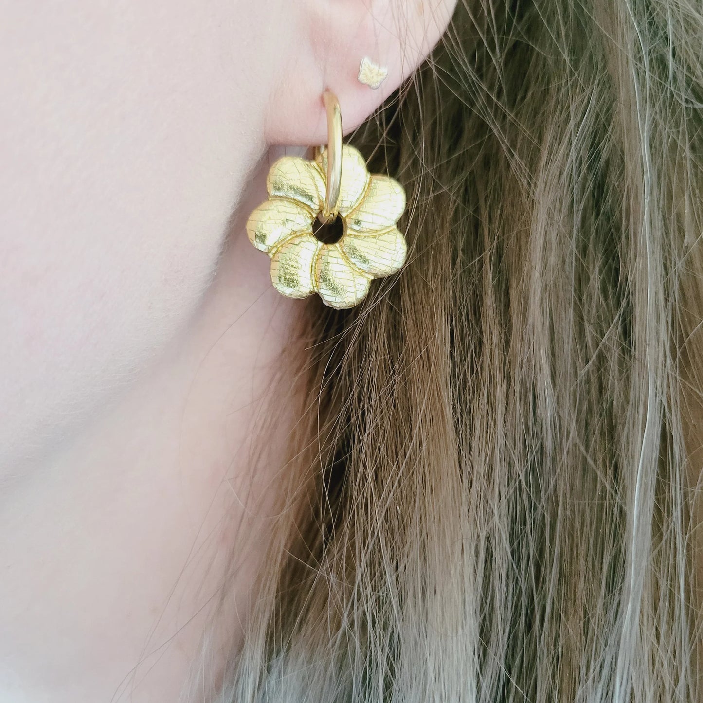 Boucles argile polymère | Oréa Or