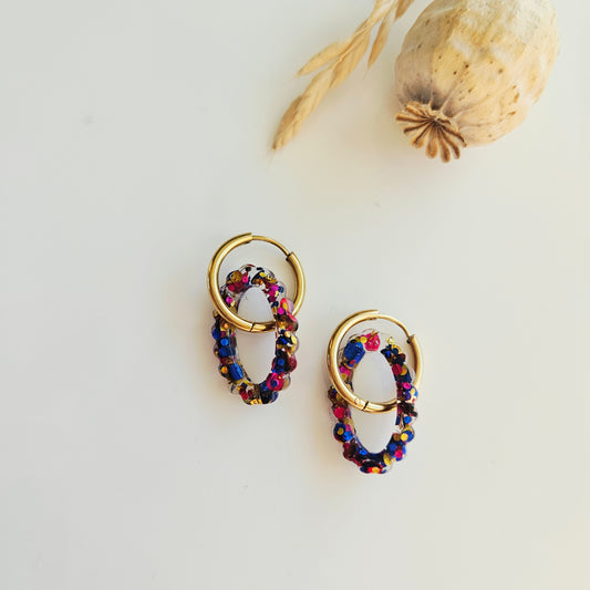 Boucles en résine | Lumina Pop