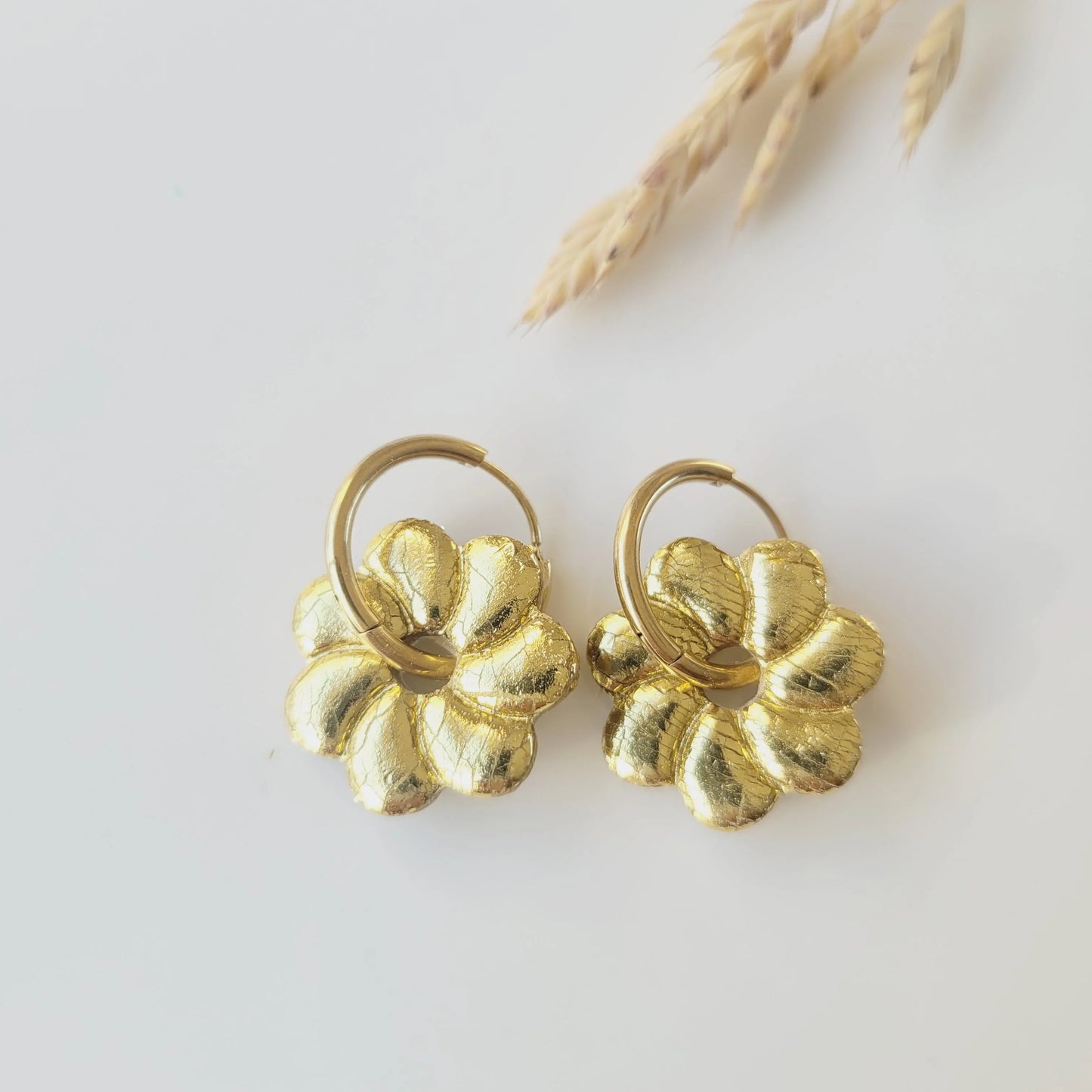 Boucles argile polymère | Oréa Or